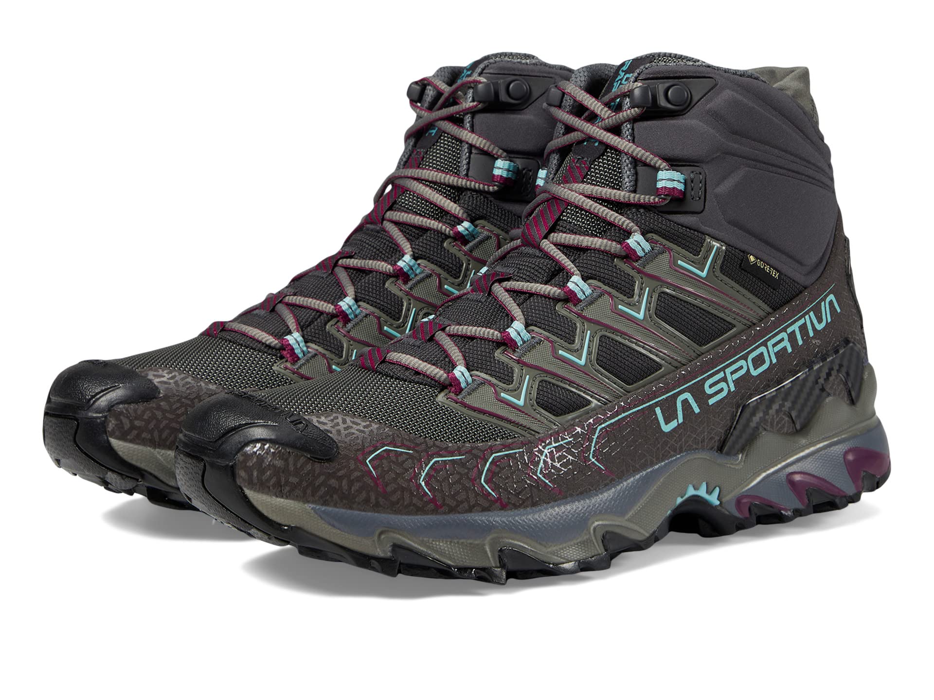 

Треккинговые ботинки La Sportiva Ultra Raptor II Mid GTX, серый/зеленый