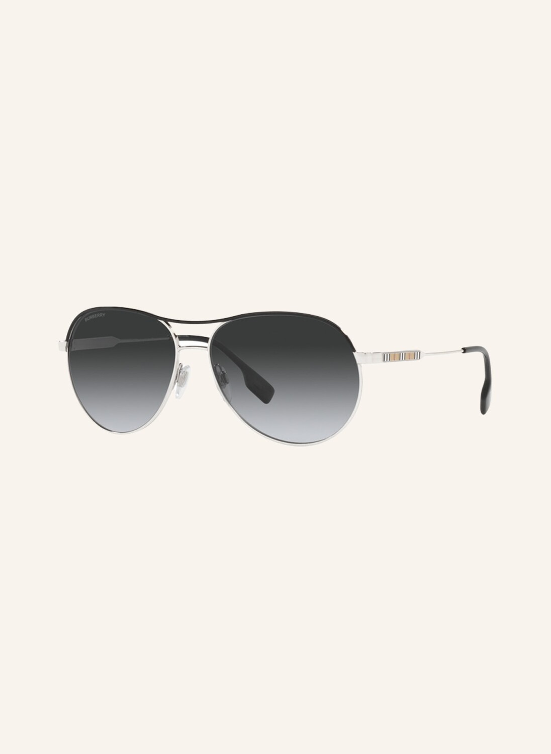 

Солнцезащитные очки BURBERRY BE3122, серебряный