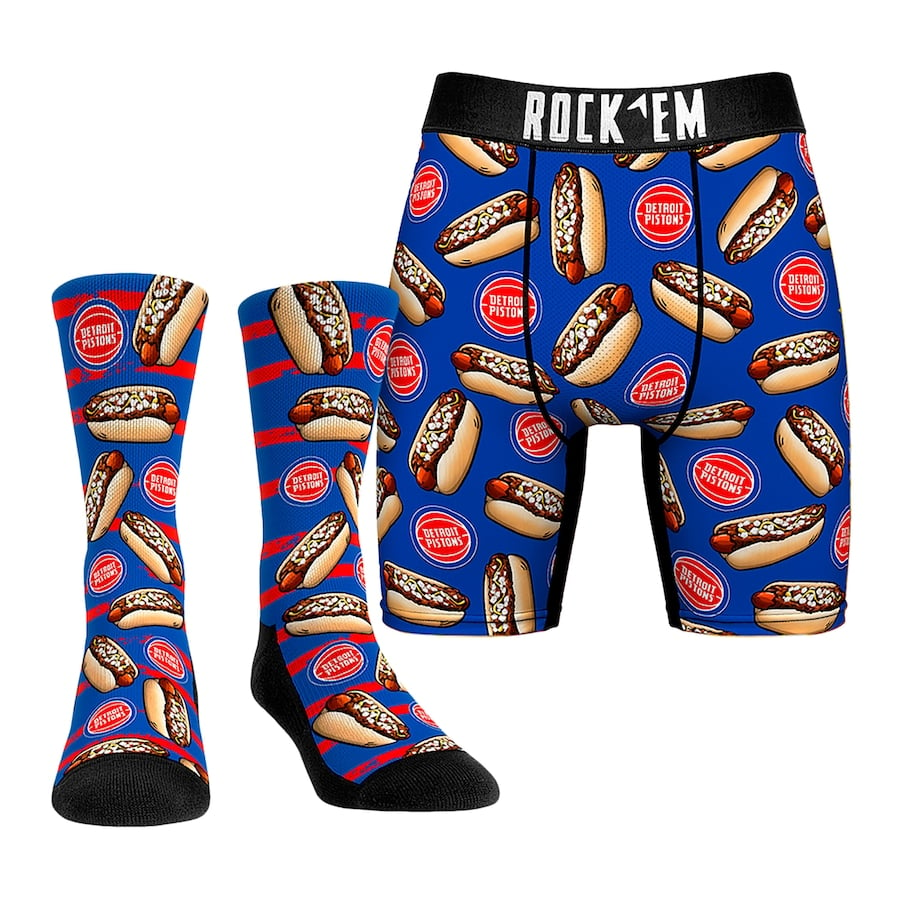 

Комплект нижнего белья Rock Em Socks Detroit Pistons