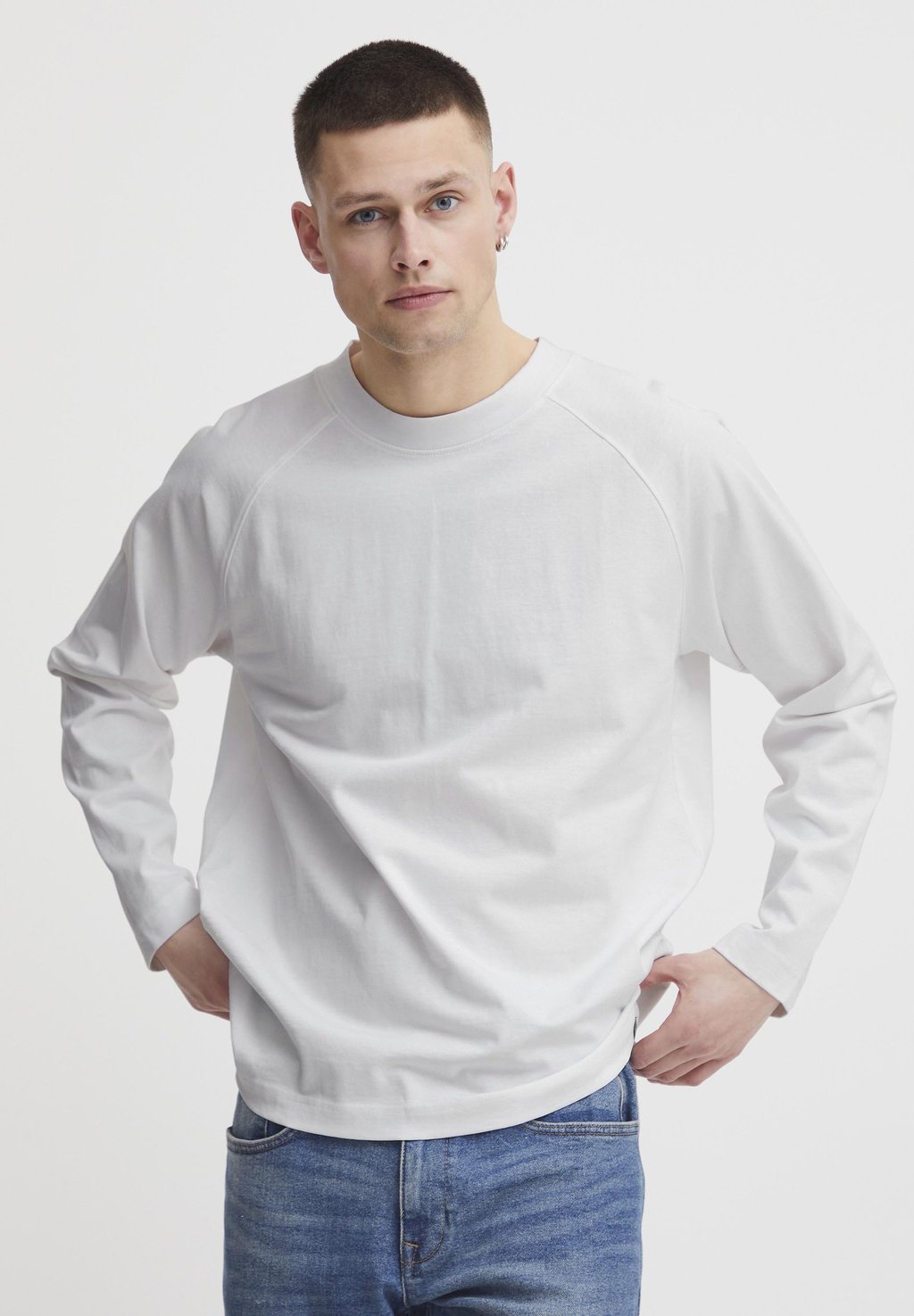 Рубашка с длинным рукавом SDEYADO Solid, цвет white