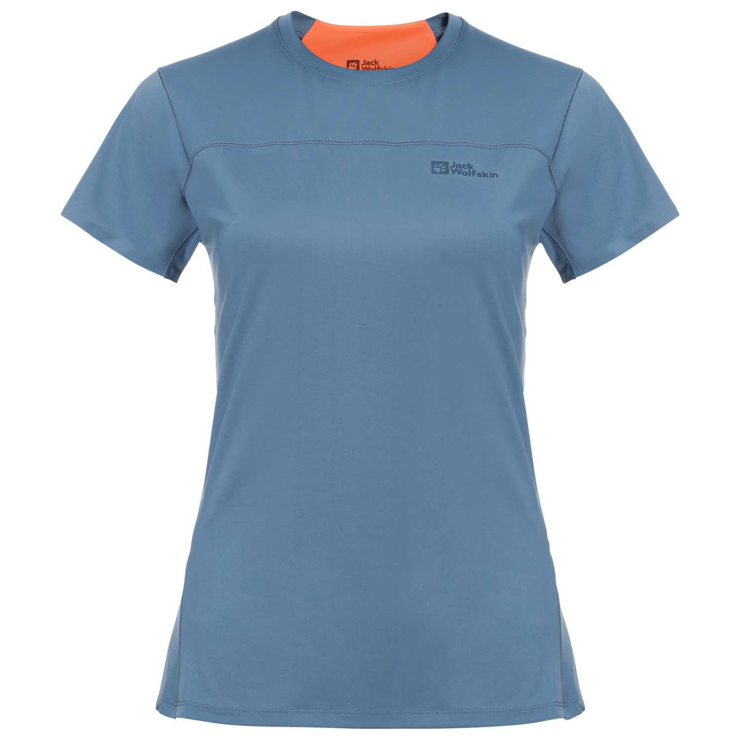 Функциональная рубашка Jack Wolfskin Women's Prelight Chill T, цвет Elemental Blue