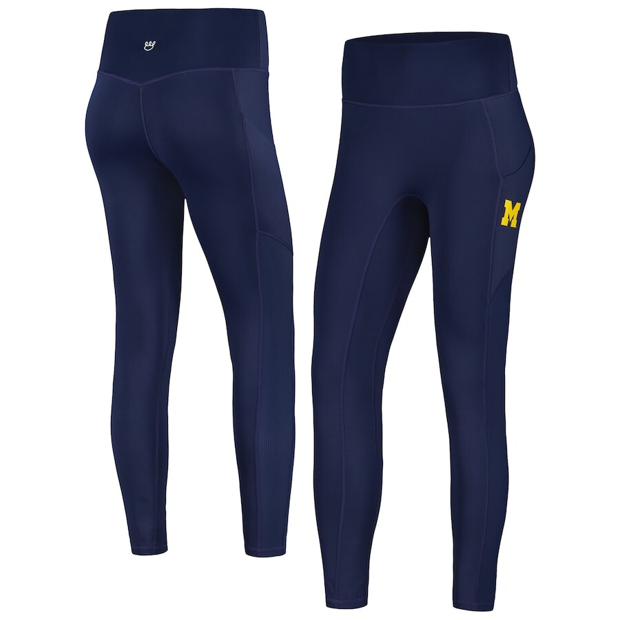 

Спортивные леггинсы KadyLuxe Michigan Wolverines, нави