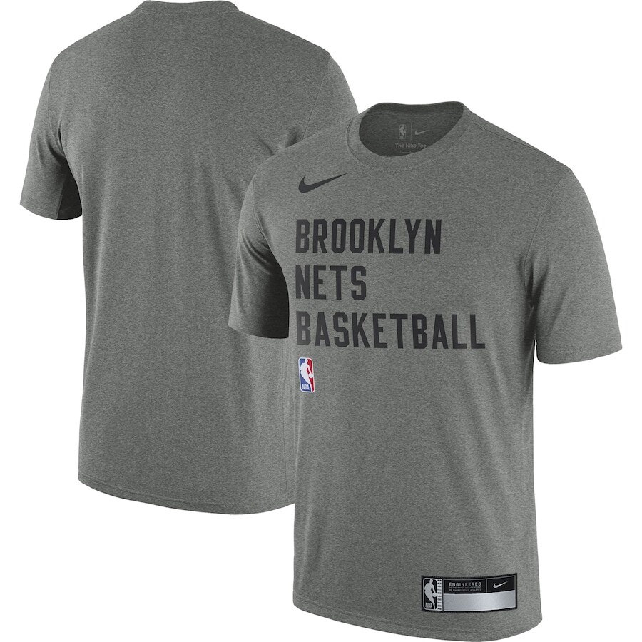 

Футболка с коротким рукавом Nike Brooklyn Nets, серый