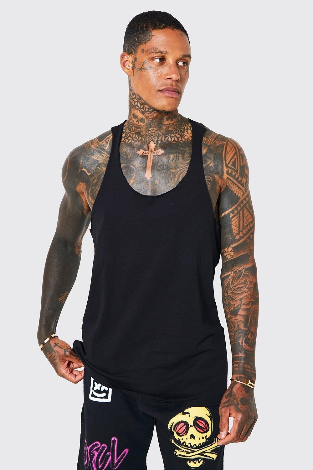 

Базовый жилет racer на спине Boohoo, черный