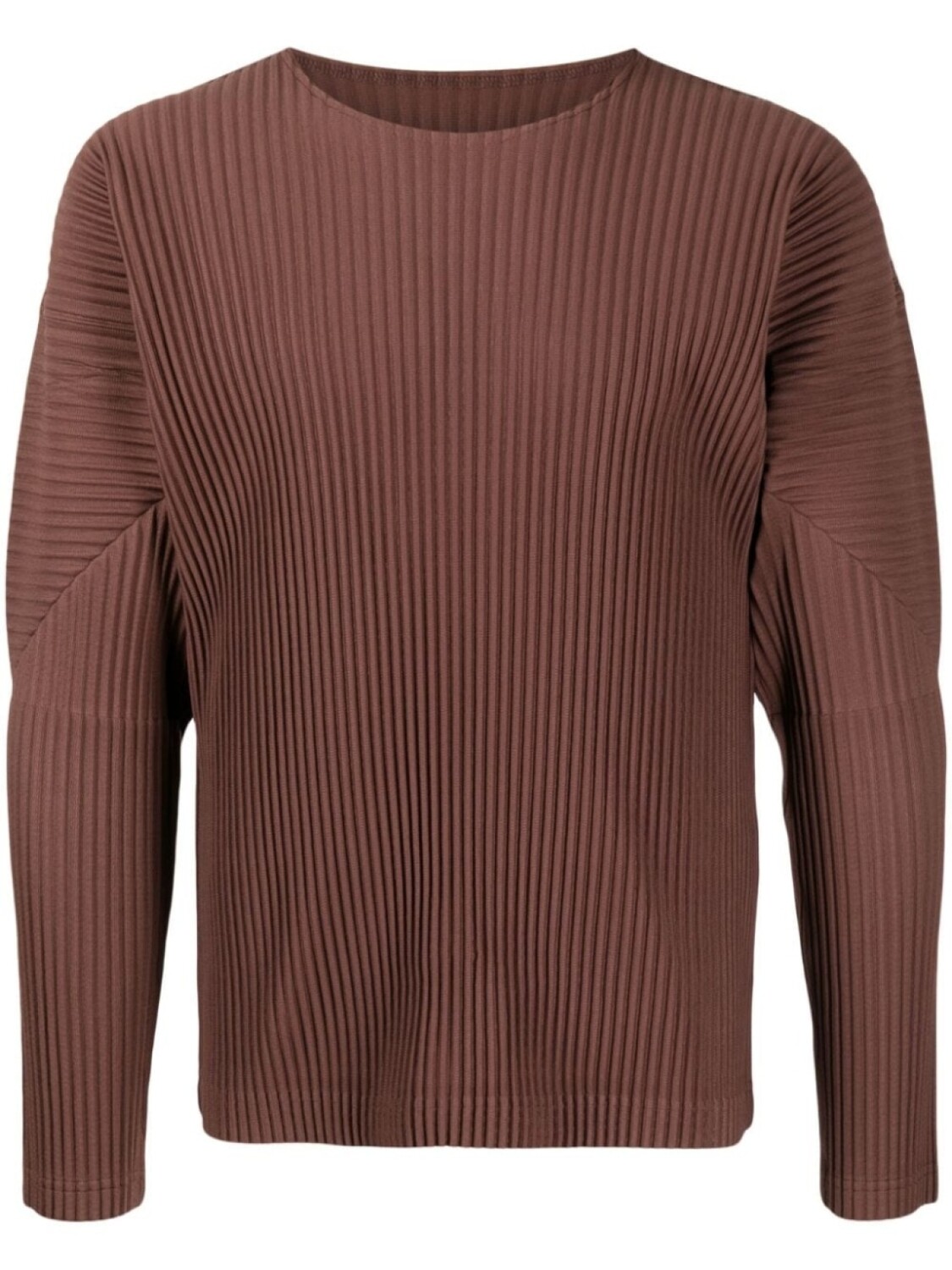 

Homme Plissé Issey Miyake плиссированный топ Mc September, коричневый
