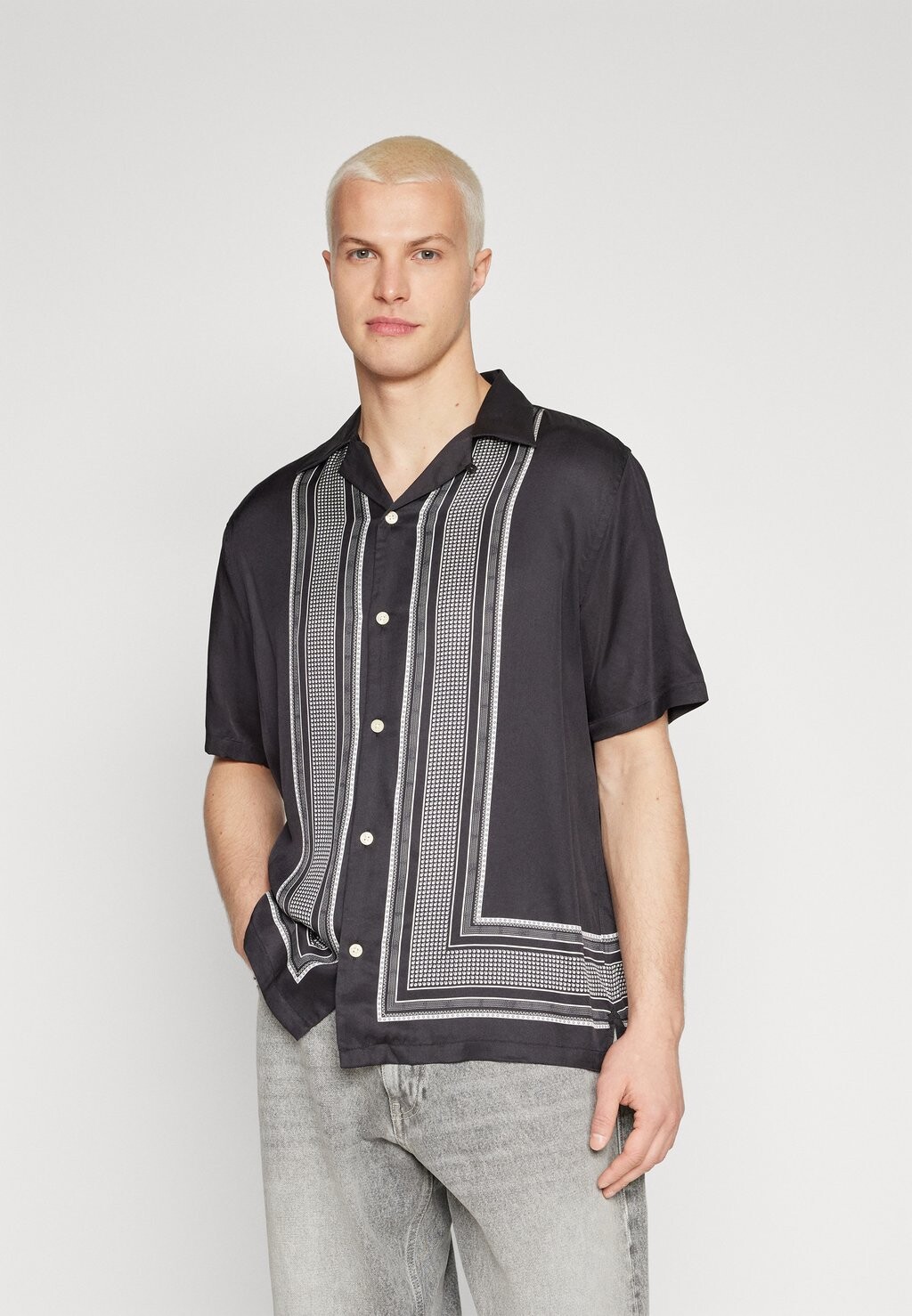 

Рубашка ORIZABO AllSaints, черный