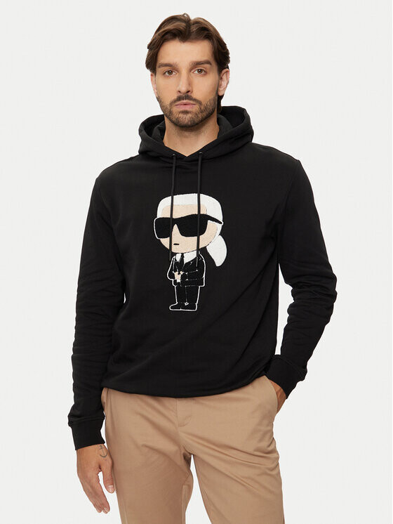 

Толстовка обычного кроя Karl Lagerfeld, черный