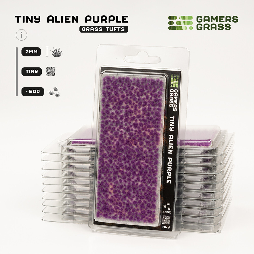 

Аксессуары Gamers Grass Gamers Grass Tufts: Alien Purple - Tiny 2mm