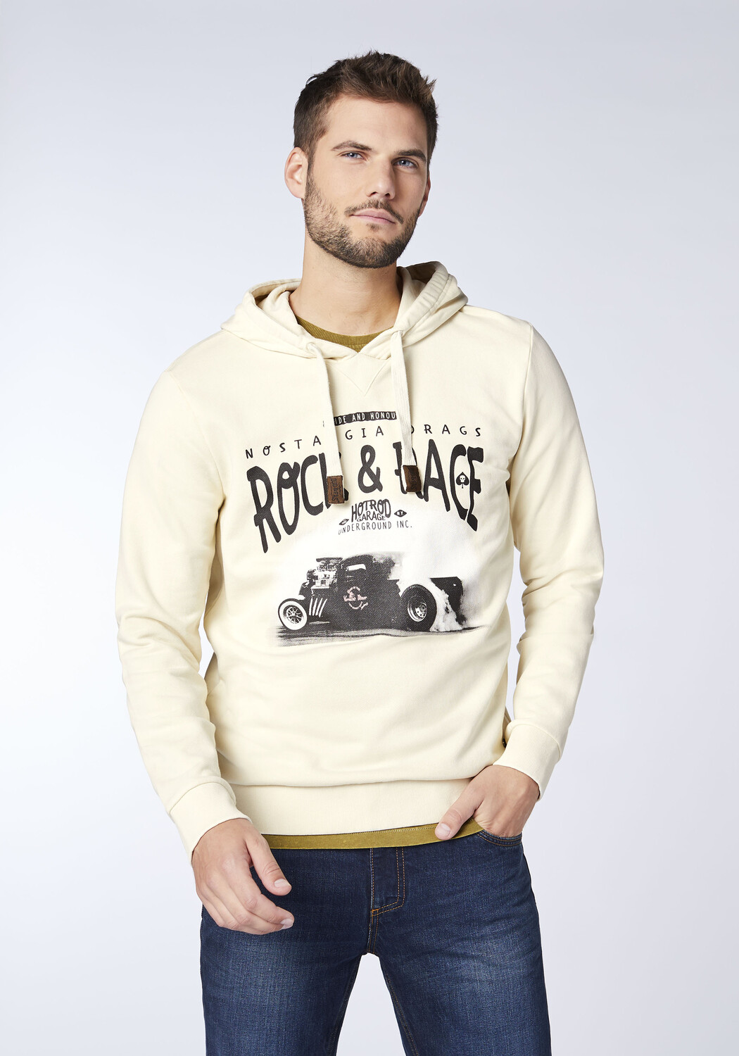 

Толстовка Oklahoma Jeans Kapuzen, цвет Sandfarben