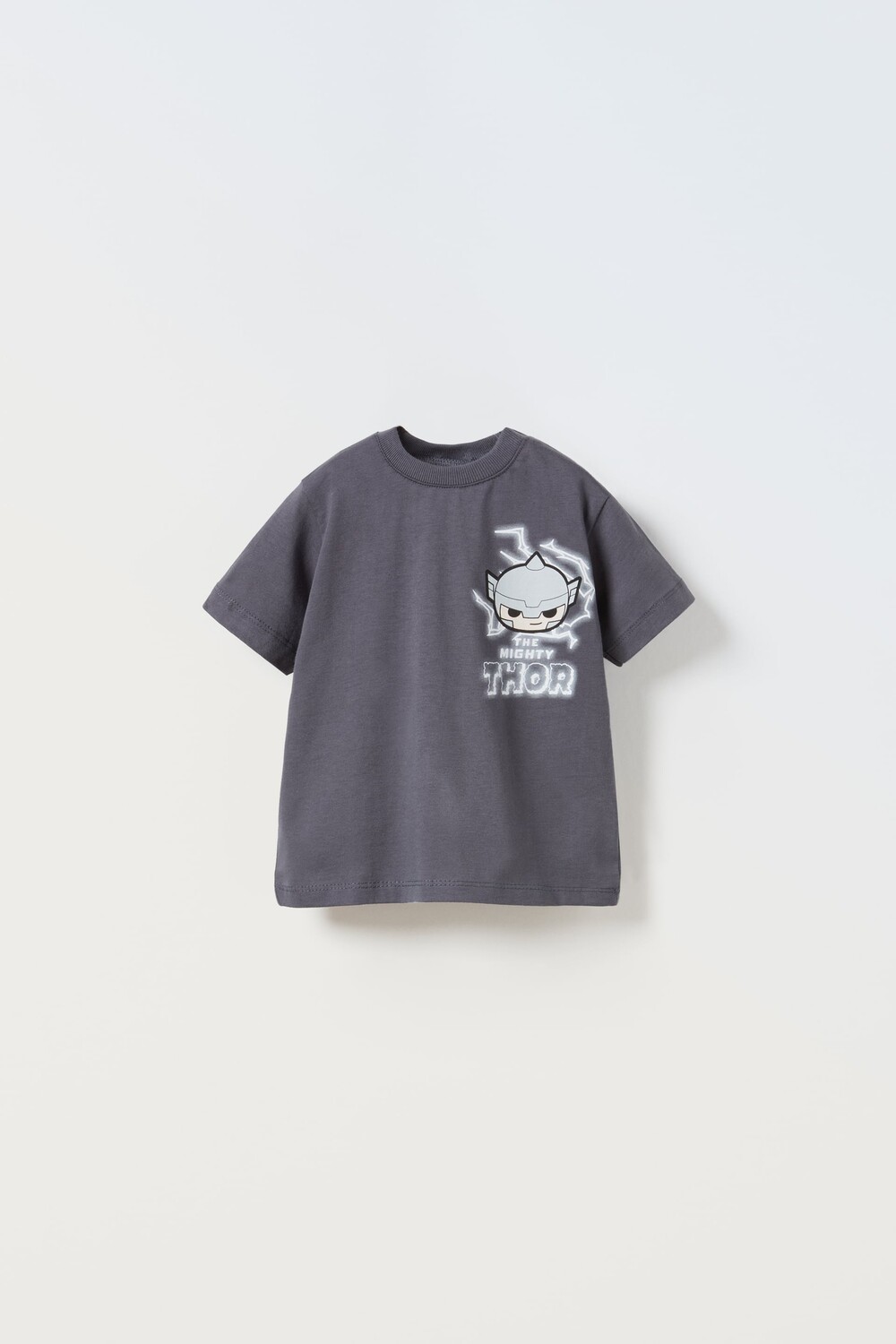 

Тор футболка marvel Zara, серый