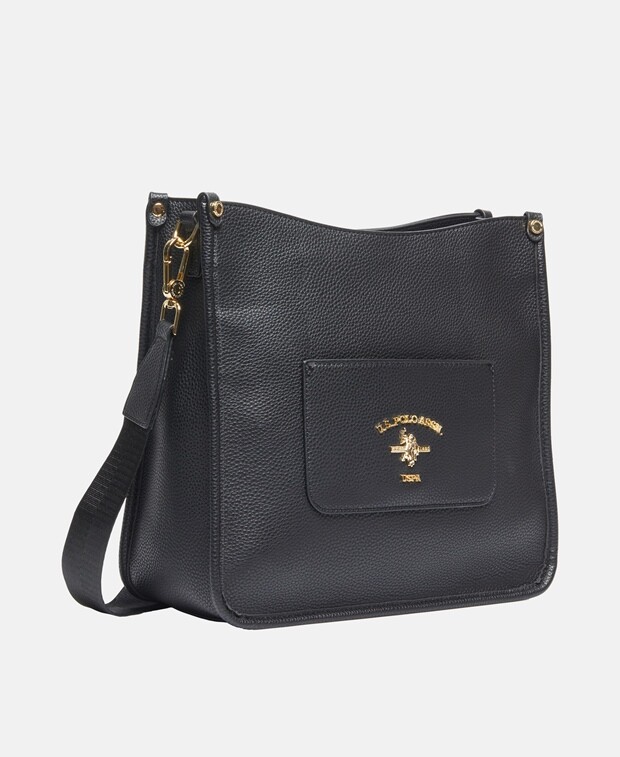 

Сумка-хобо U.S. Polo Assn., черный