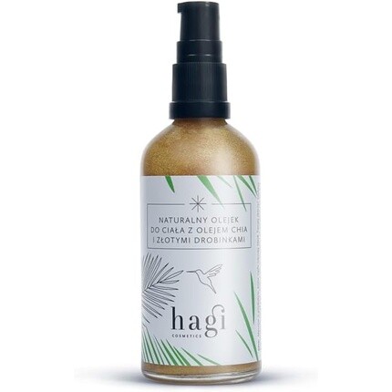 

Hagi Cosmetics Натуральное масло для тела с маслом чиа и золотом 100мл