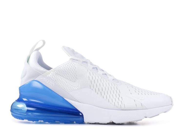 

Кроссовки Nike AIR MAX 270 'WHITE PHOTO BLUE', белый