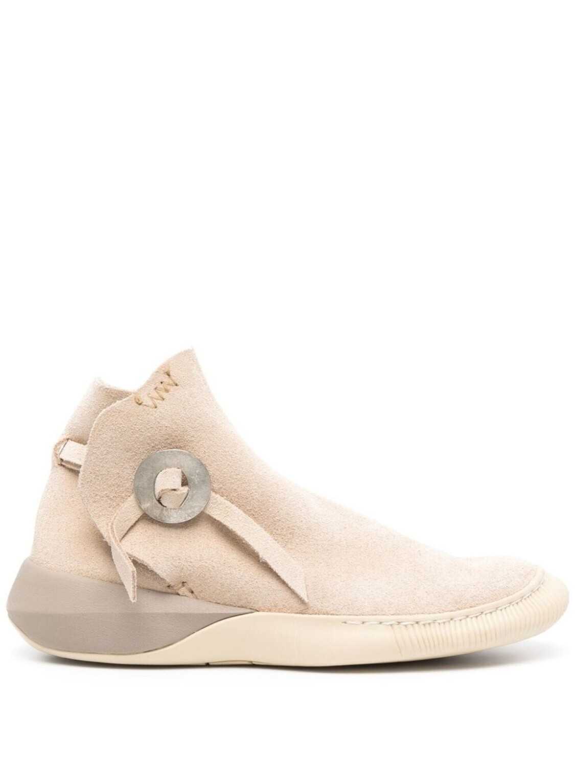 

visvim кроссовки Gila Moc Mid II-Folk, нейтральный цвет