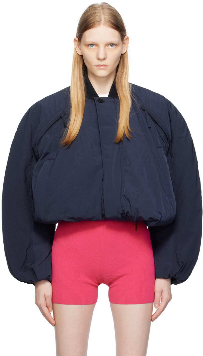 

Темно-синий Бомбер Le Chouchou Le Bomber Bahia Темный Jacquemus