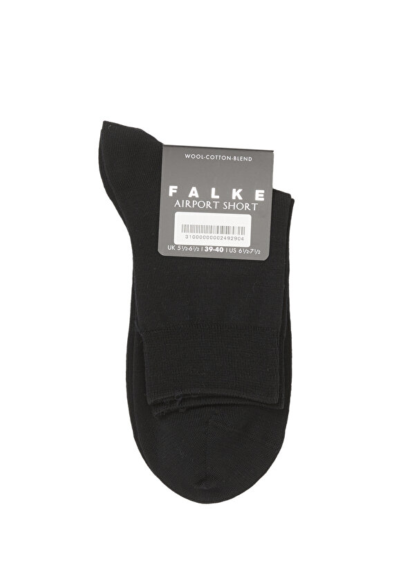 Черные мужские шерстяные носки Falke