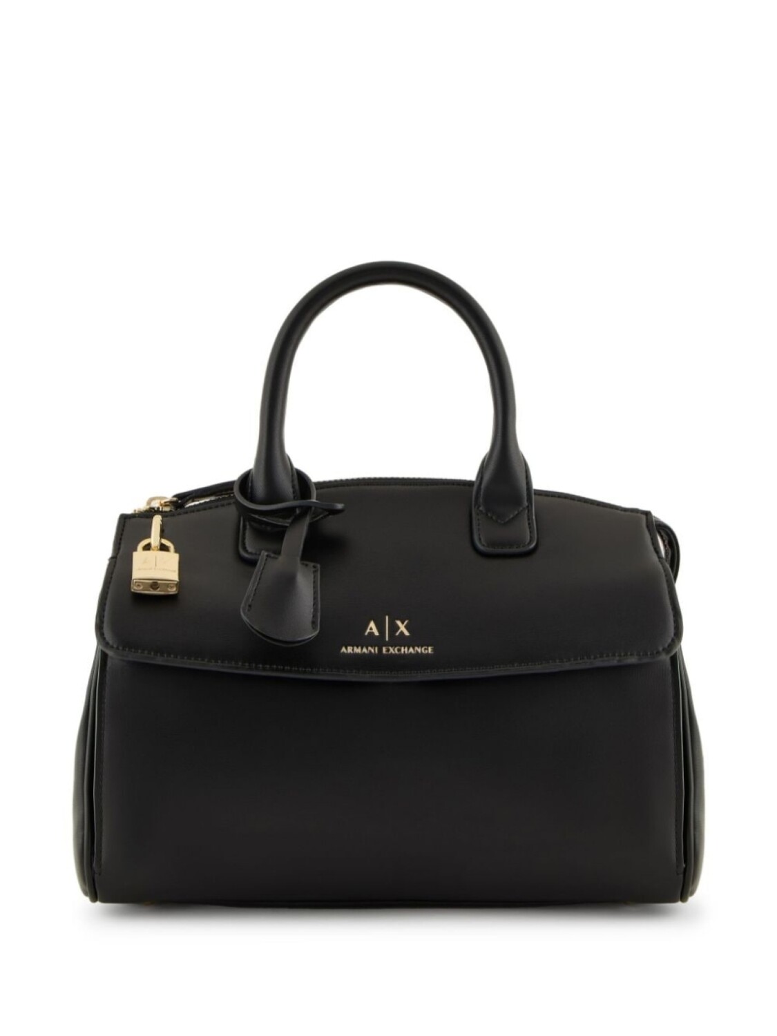 

Armani Exchange сумка-тоут с тисненым логотипом, черный