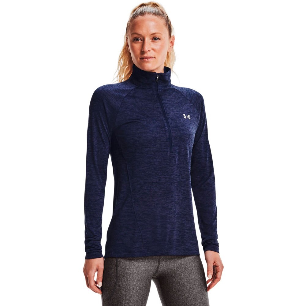 

Футболка Under Armour Tech Twist Half Zip, синий
