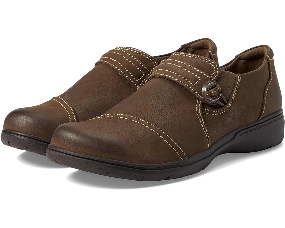 

Лоферы Clarks Carleigh Pearl, цвет Taupe Nubuck