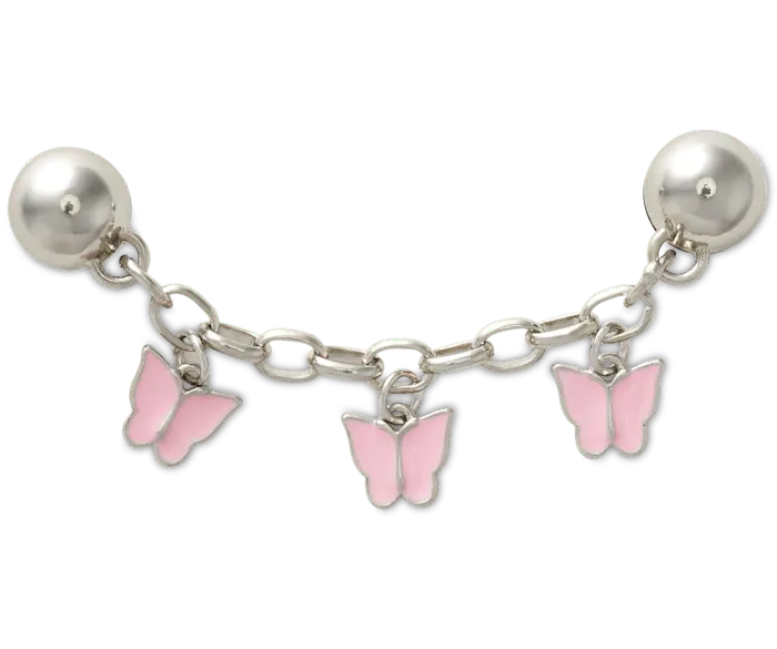 

Джиббитсы Goth Girl Butterfly Chain Crocs