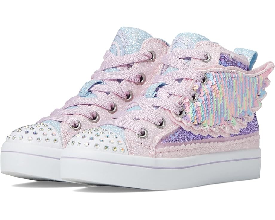 

Кроссовки Skechers Twinkle Toe-Flip Kicks-Twi-Lites 2.0 314555L, цвет Light Pink/Multi
