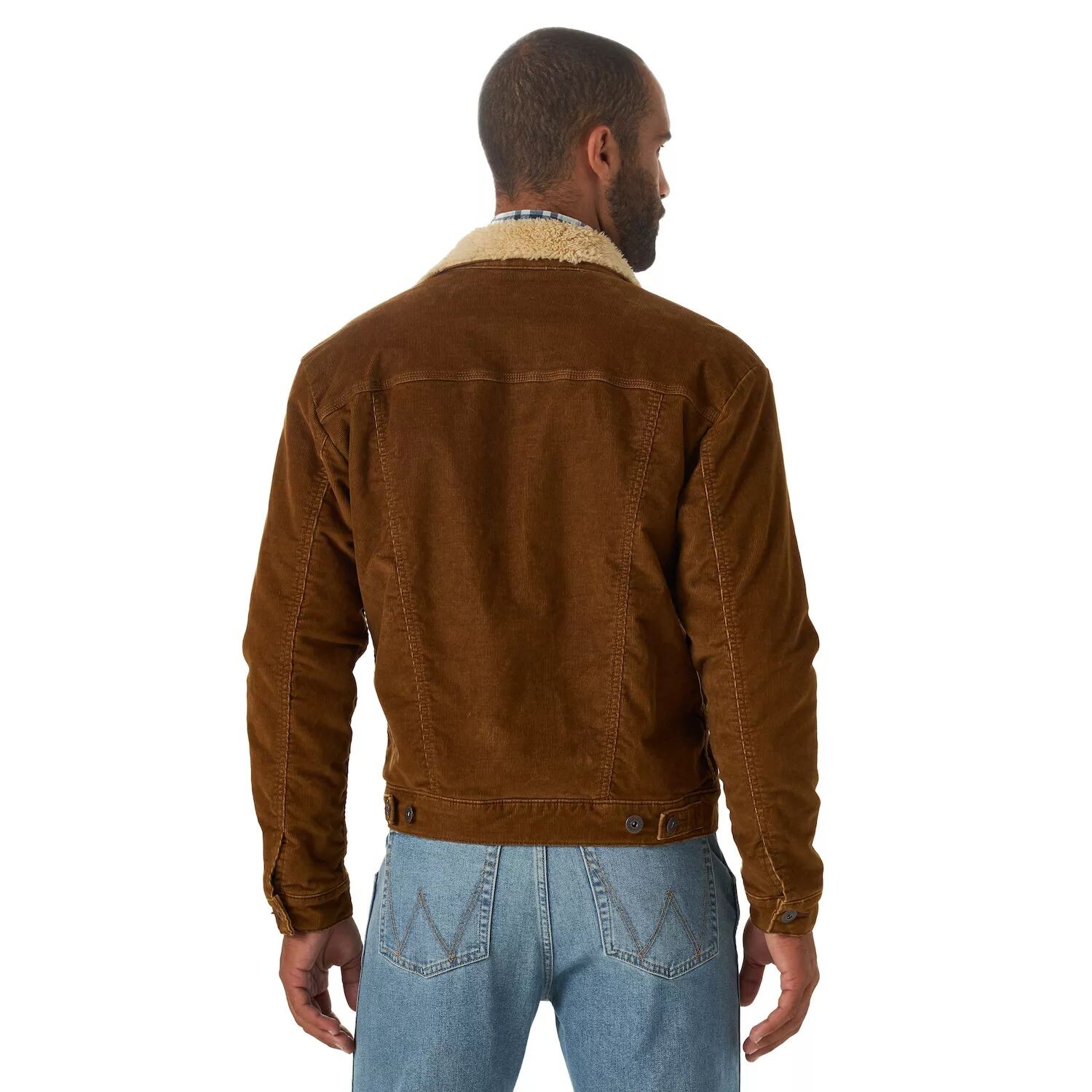 

Мужская вельветовая куртка на подкладке из шерпы Wrangler