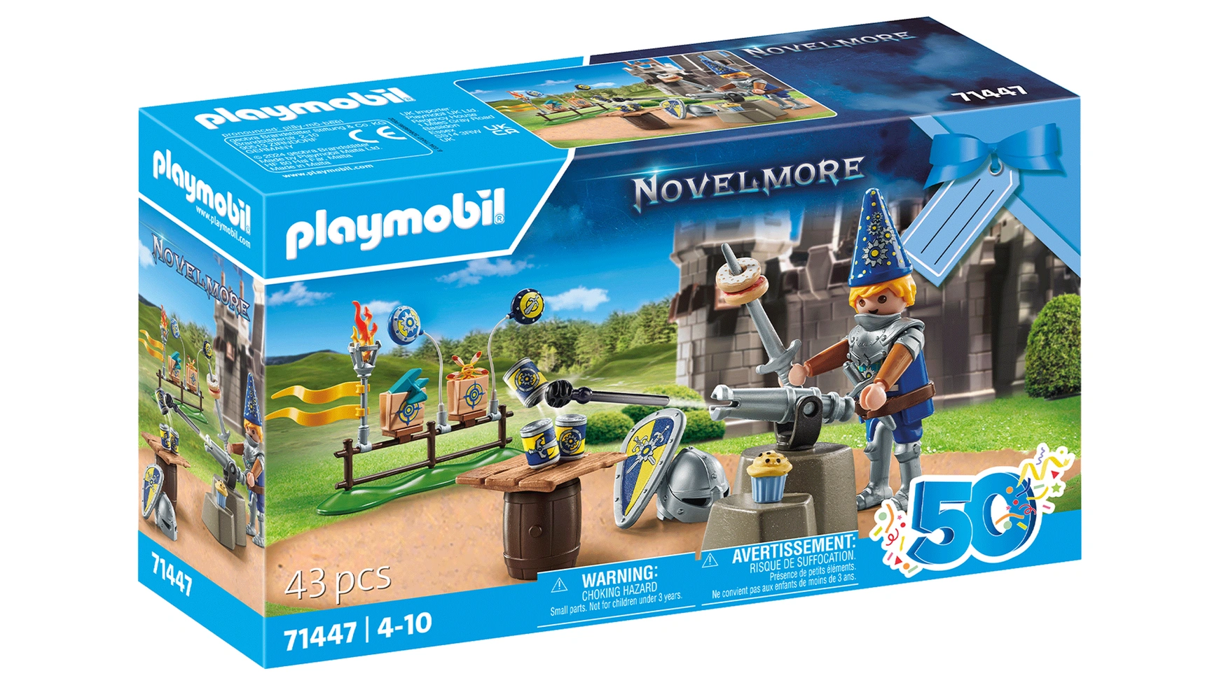 Novelmore день рождения рыцаря Playmobil конструктор playmobil 70378 карликовый рыцарь