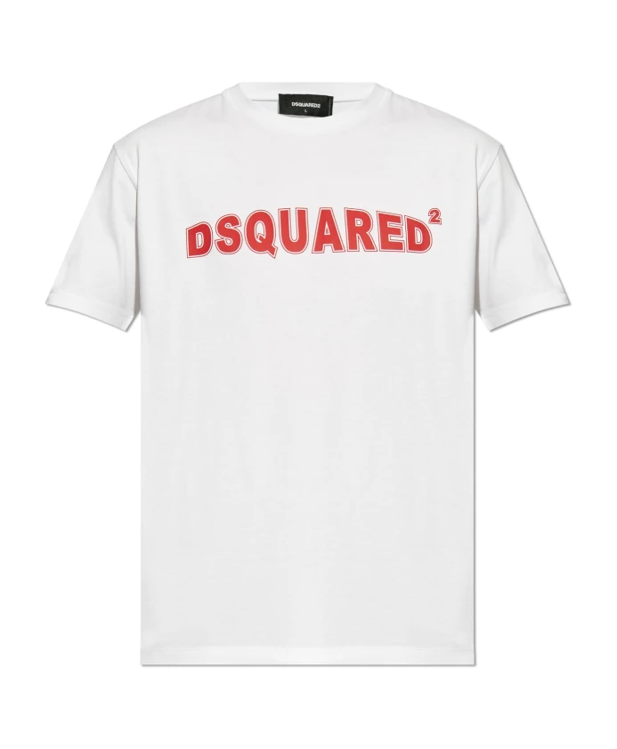 

Футболка с логотипом Dsquared2, белый