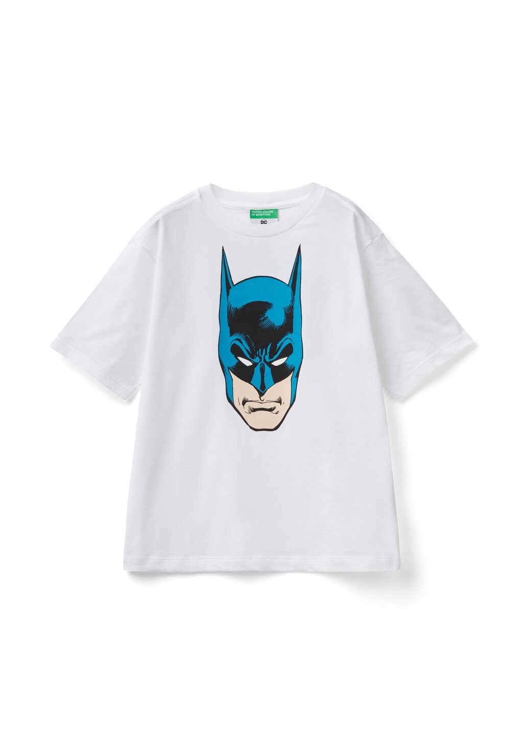 

Футболка с принтом BATMAN DC COMICS United Colors of Benetton, белый