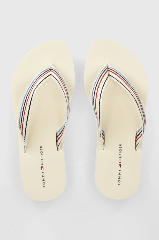 

Шлепанцы WEDGE STRIPES BEACH SANDAL Tommy Hilfiger, бежевый