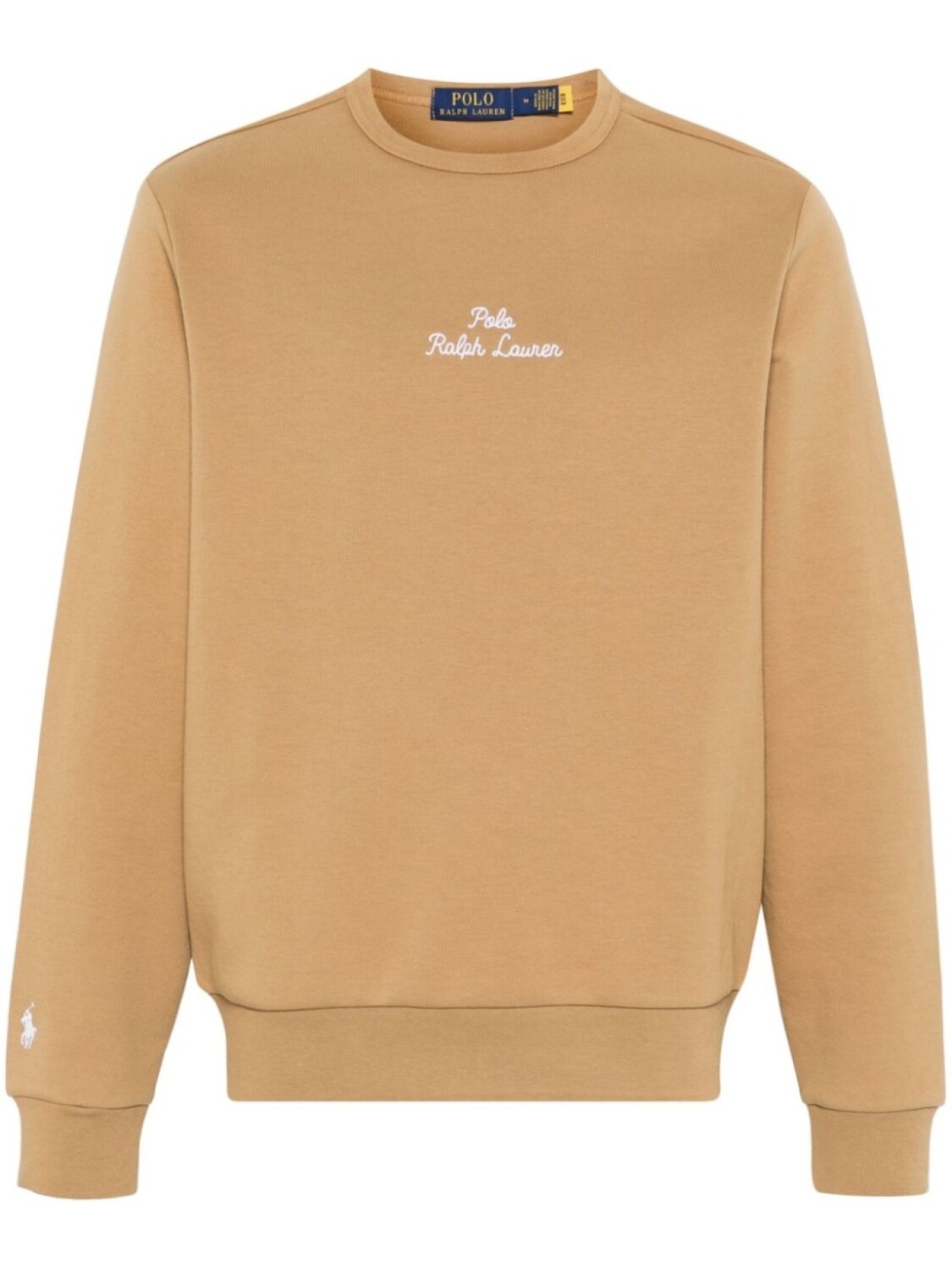 

Polo Ralph Lauren толстовка с вышитым логотипом, коричневый