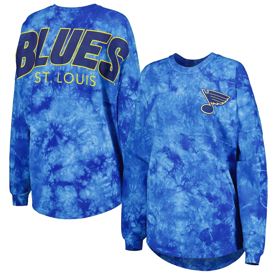 

Футболка с длинным рукавом Fanatics Branded St Louis Blues, синий