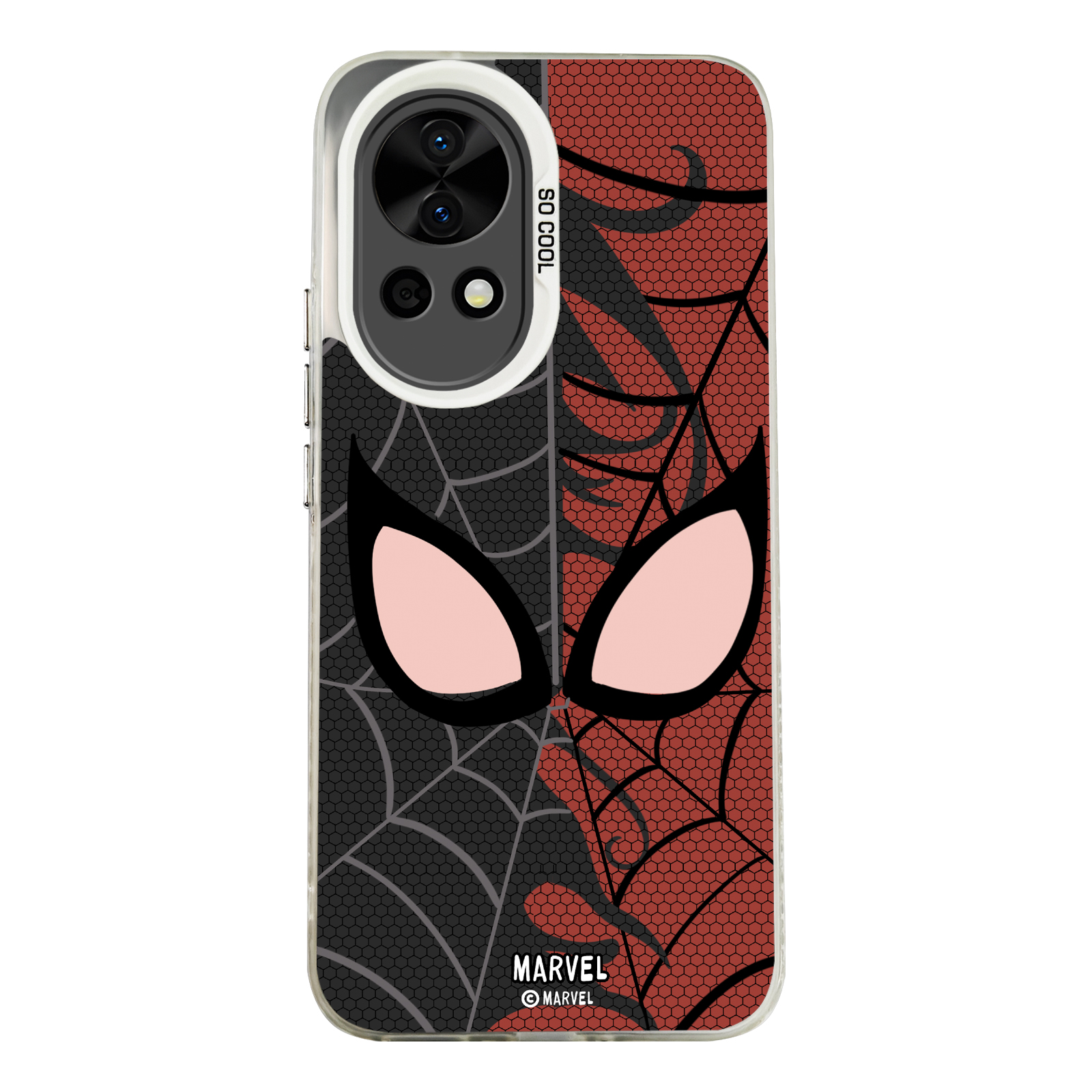 

Чехол для телефона «Приливная волна» Yixiong, Double-layer frosted (white) - Q926 Black Red Spider-Man