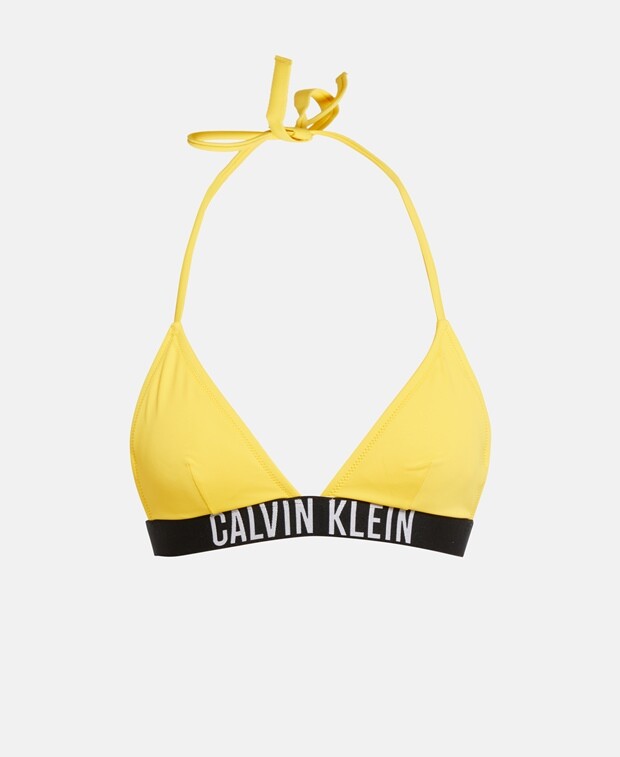

Бикини-топ Calvin Klein, светло-желтого