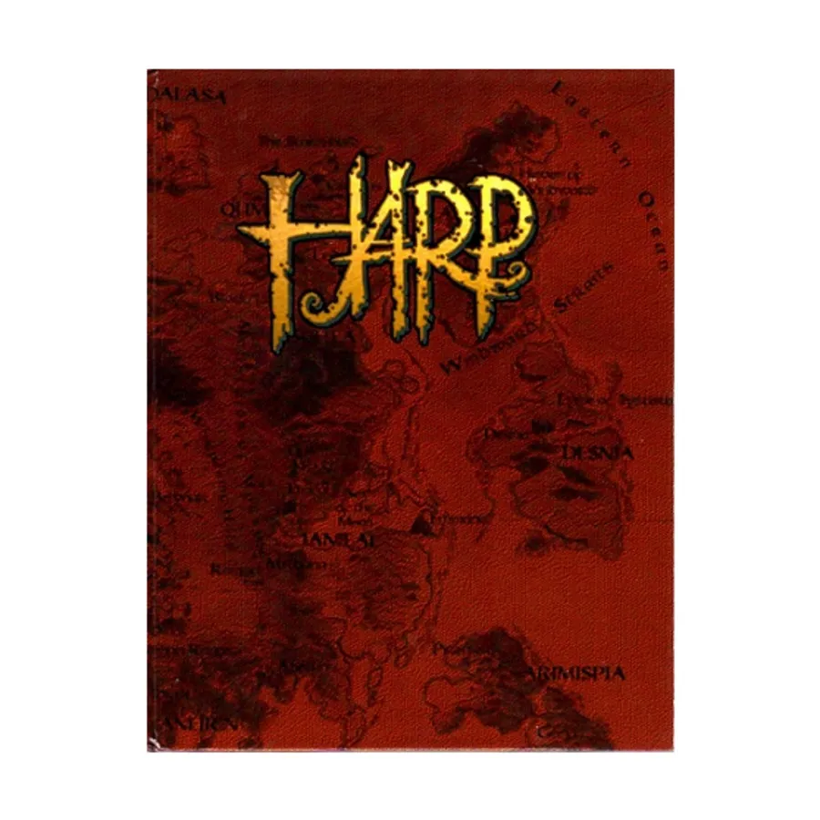 

HARP (Revised, Red Cover), HARP - High Adventure Role Playing, твердый переплет