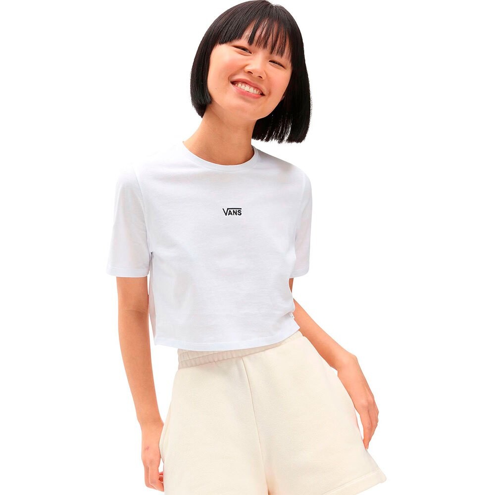 

Футболка Vans Flying V Crop Crew Sport, белый