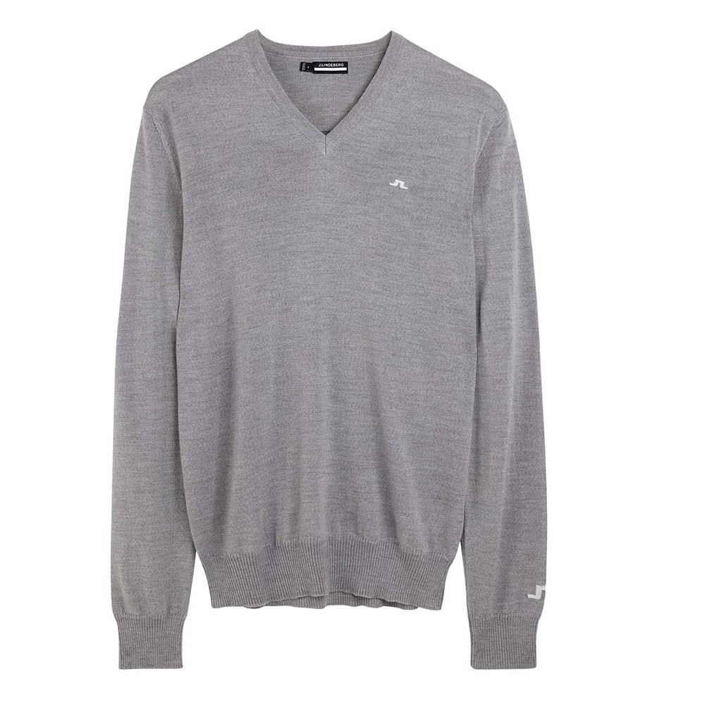 

Свитер J.lindeberg Lymann Knitted V Neck, серый