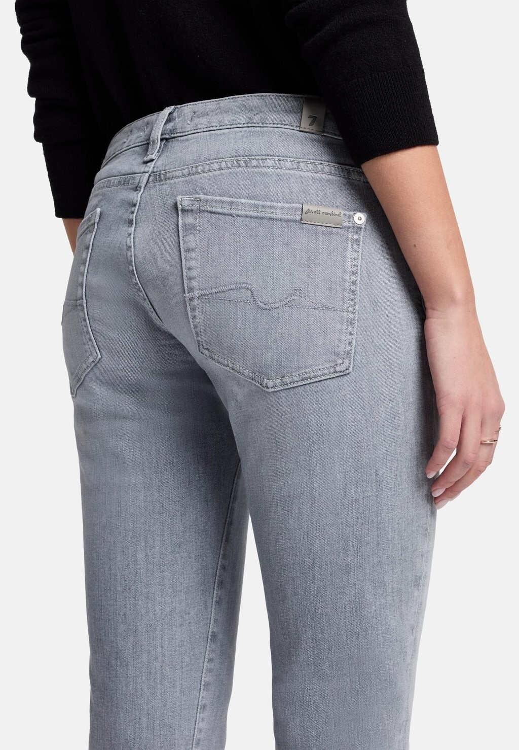 

Джинсы облегающего кроя PYPER 7 for all mankind, серый