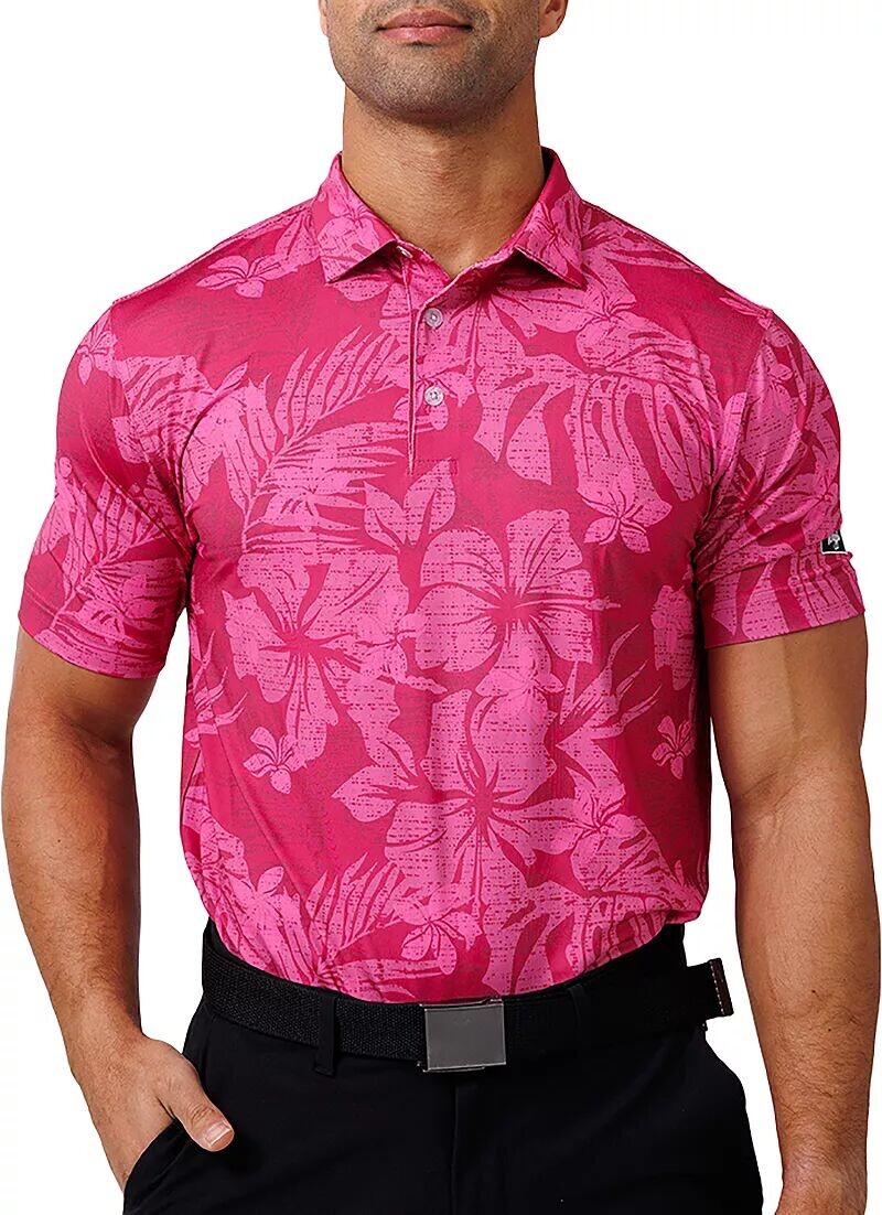 

Мужская футболка-поло для гольфа Waggle Hawaiian Punchout