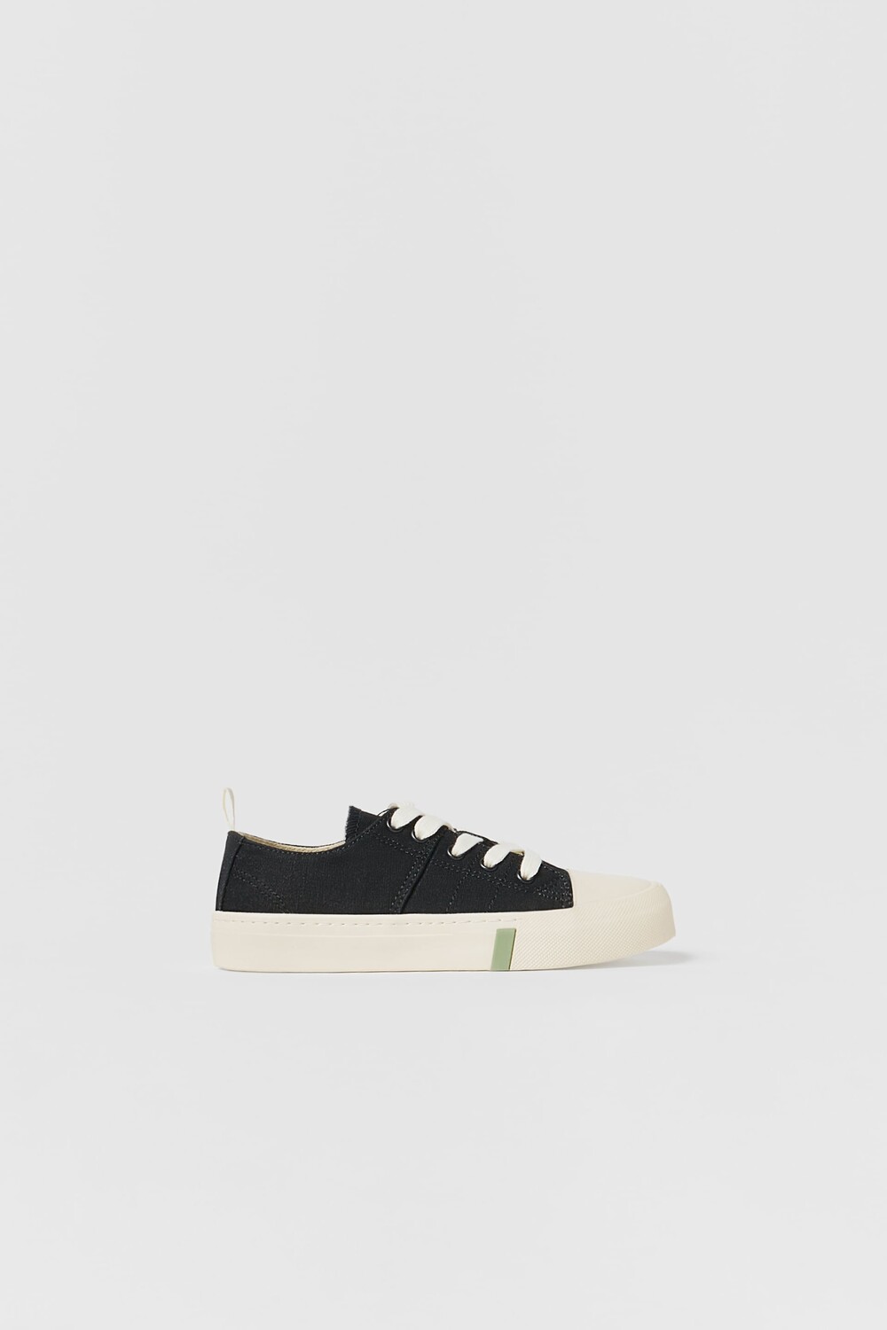 

Хлопковые тапочки Zara, черный