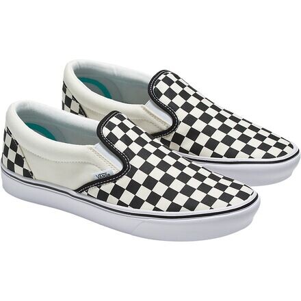 

Слипоны Comfycush Vans, цвет (classic) Checkerboard/True White