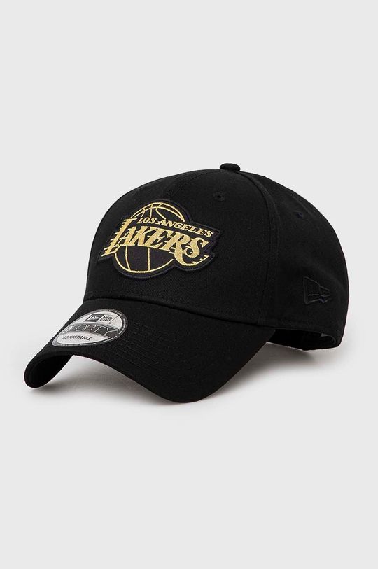 

Хлопковая бейсболка Los Angeles Lakers New Era, черный