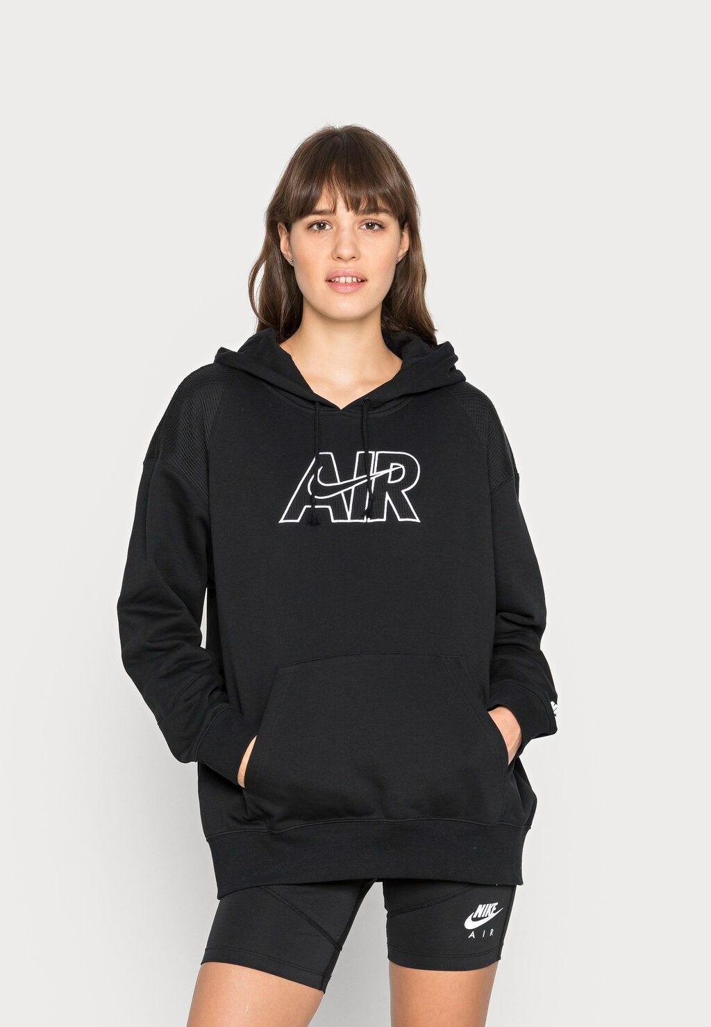 

Толстовка Nike Air Hoodie, черный / белый