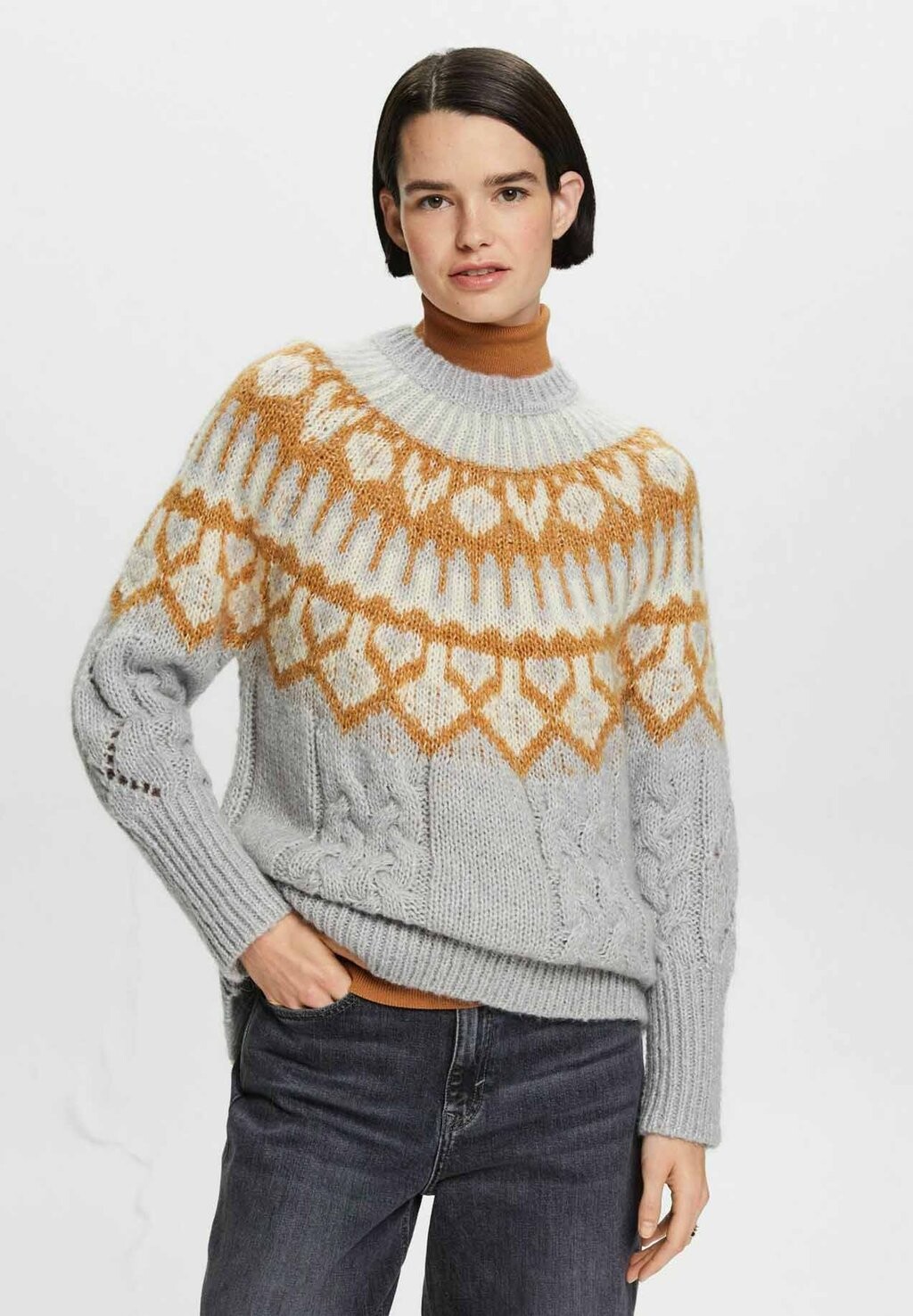 

Свитшот Esprit, цвет light grey