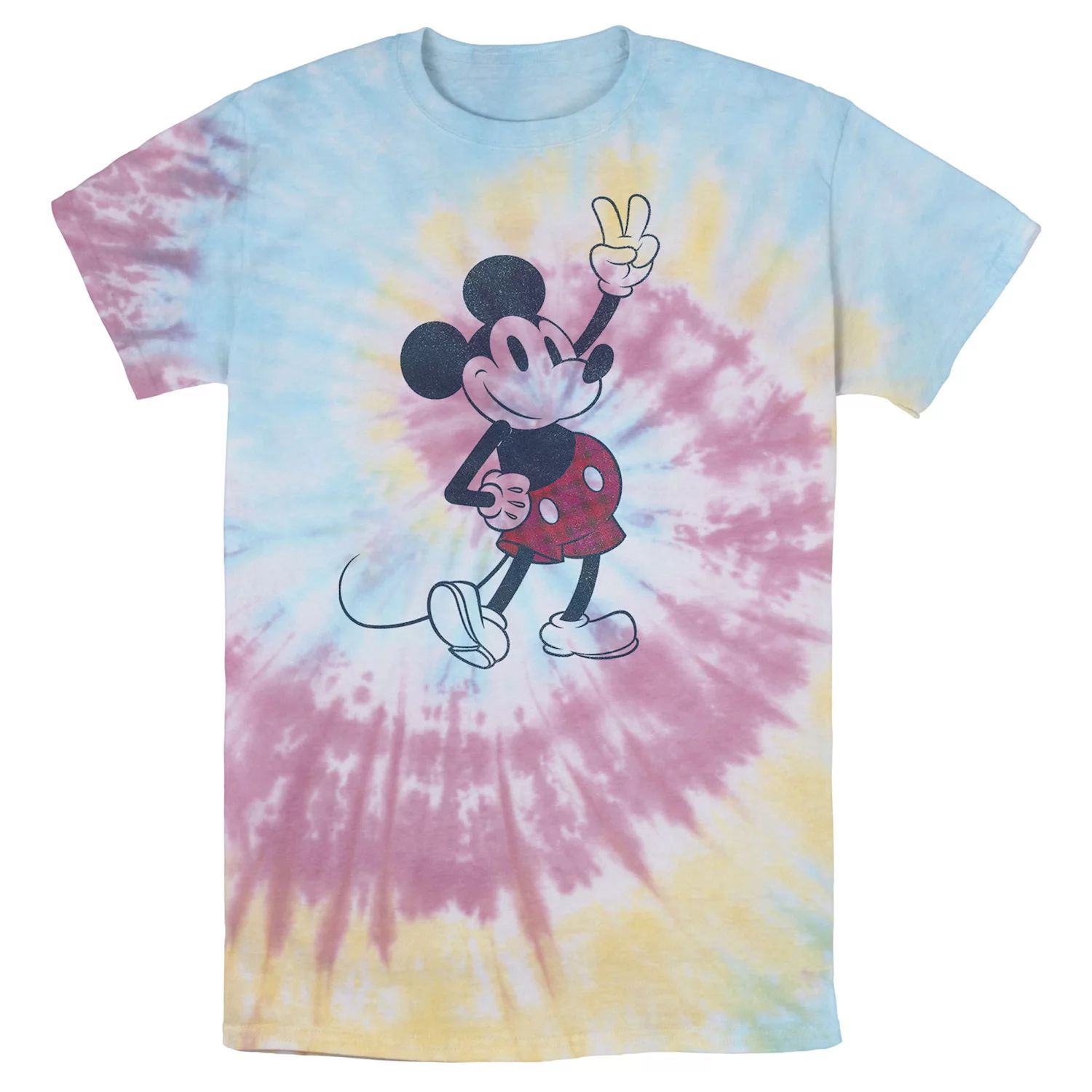 Мужская клетчатая футболка Disney Mickey and Friends Mickey Mouse Licensed Character фигурка funko pop disney mickey and friends mickey mouse 1187 59623