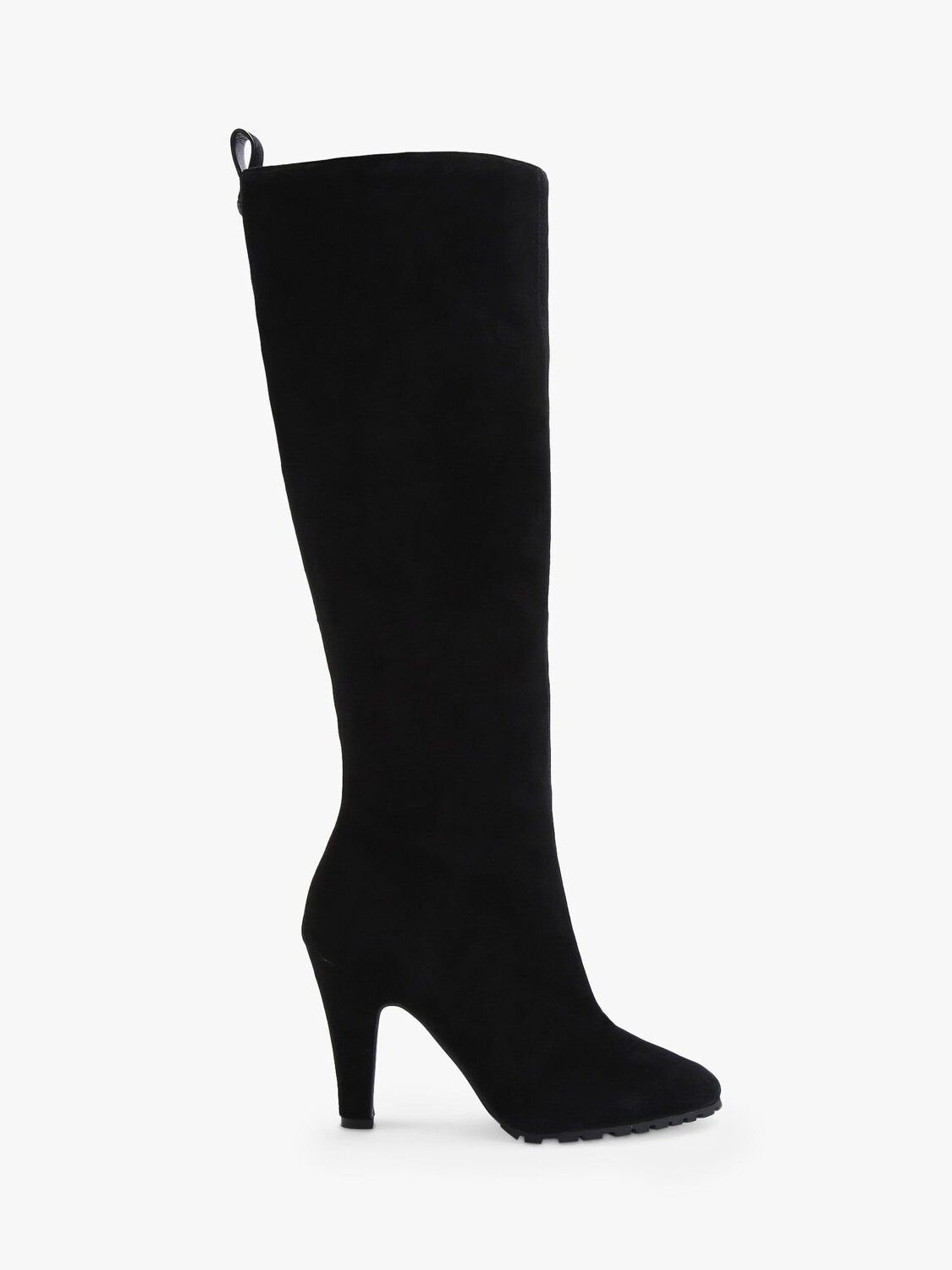

Замшевые сапоги до колена Kurt Geiger London Shoreditch, черные