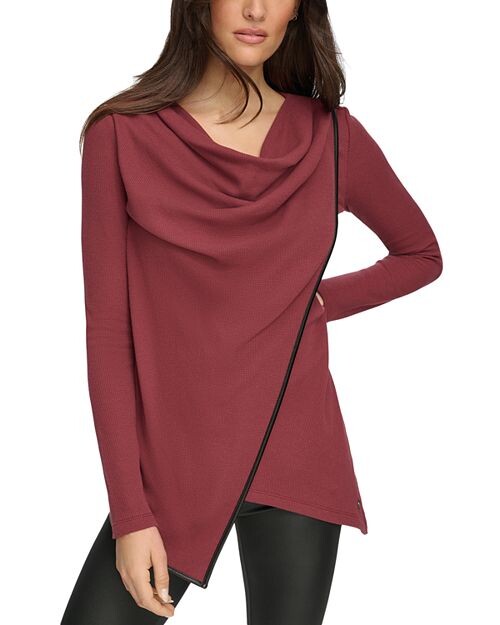 

Драпированная туника Marc New York, цвет Red