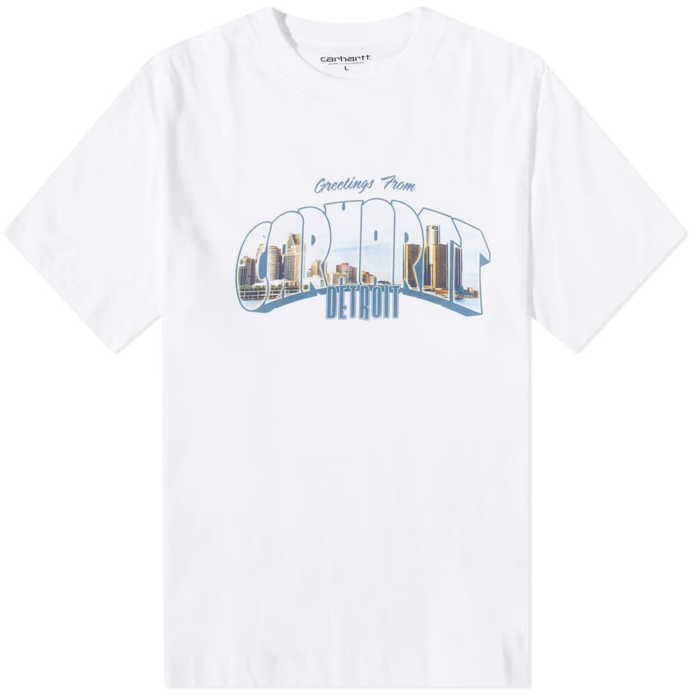 

Футболка Carhartt WIP с поздравлениями, белый