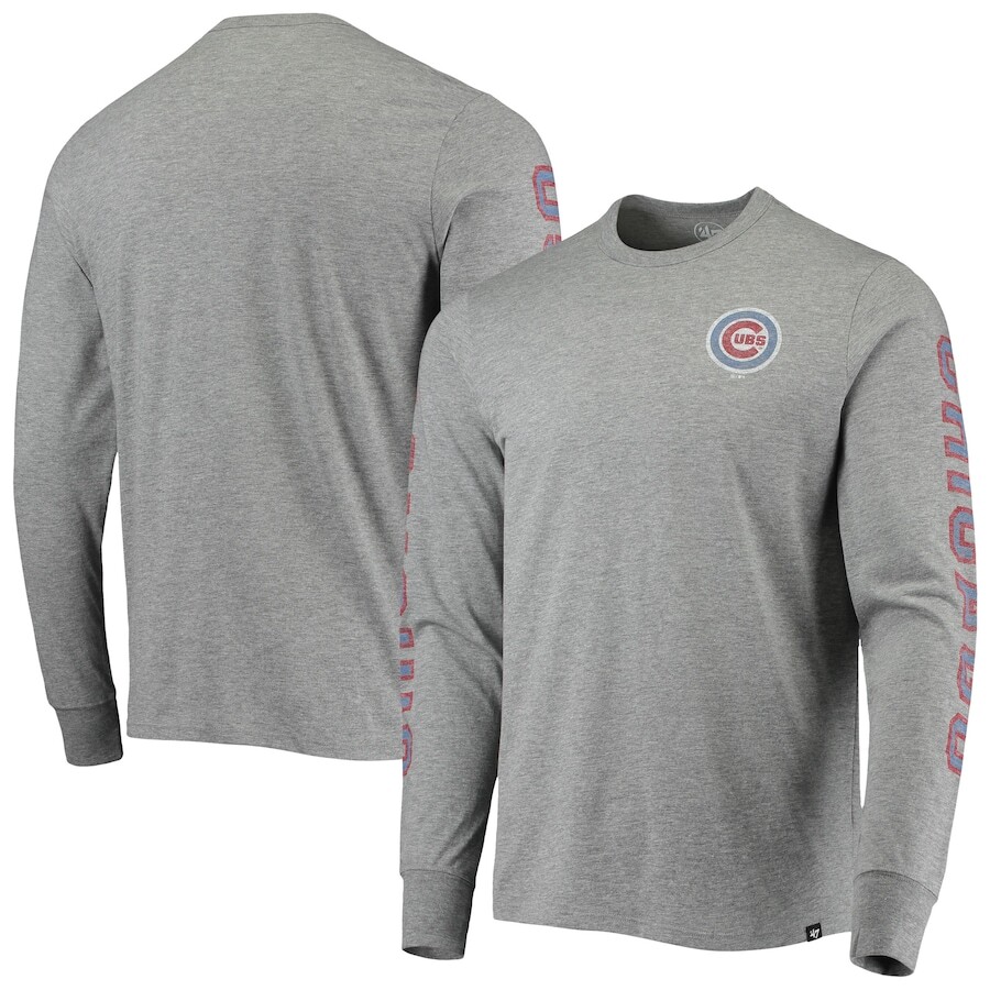 

Футболка с длинным рукавом 47 Chicago Cubs, серый