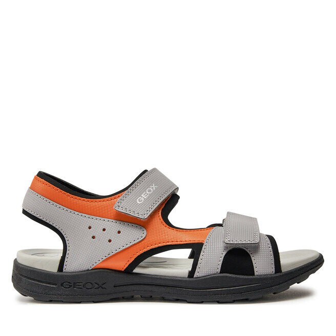

Сандалии Geox J Vaniett Boy J455XC 015CE C0036 D Grey/Orange, серый